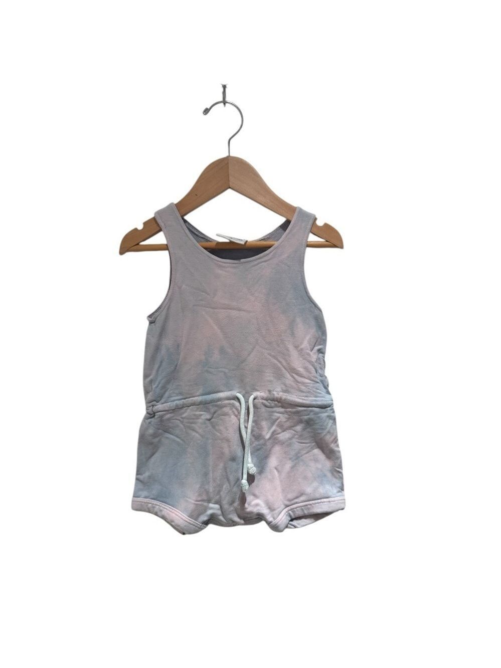 SEM LABEL Kids Pastel Tie-Dye Romper - size 2